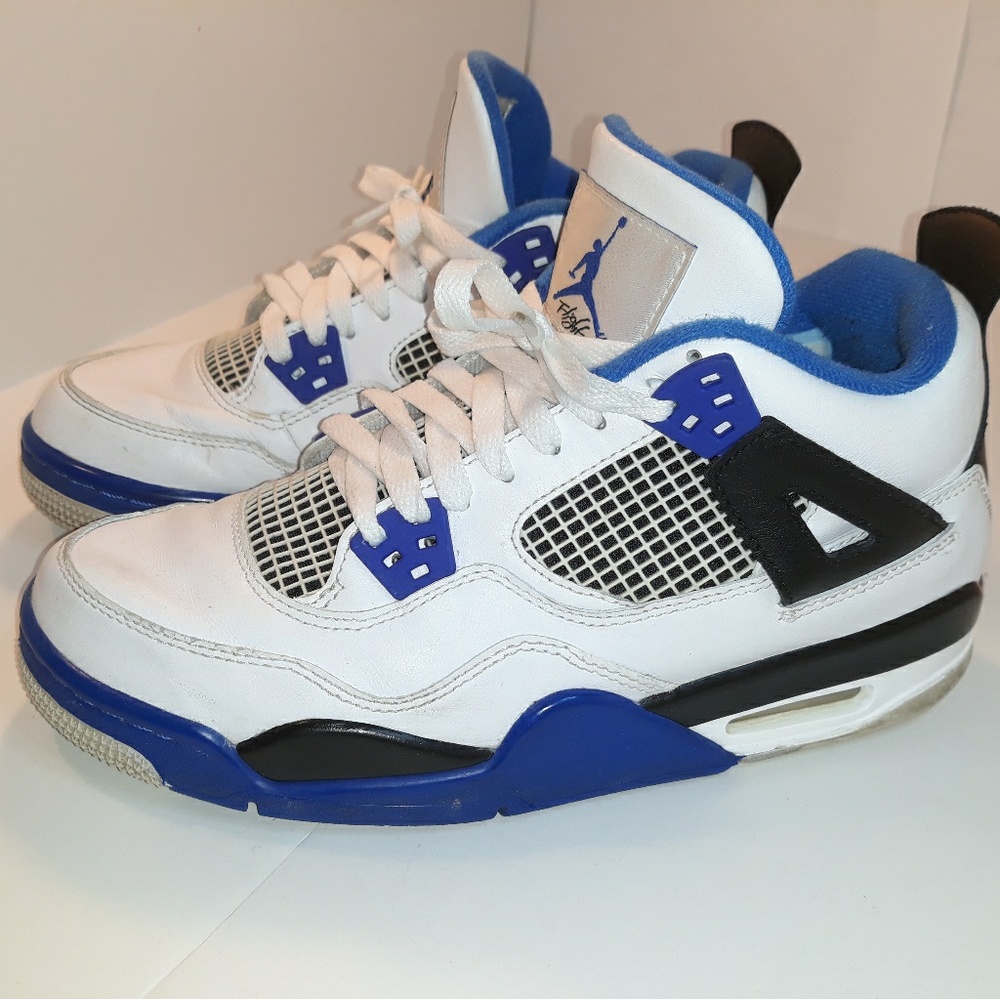 NIKE AIR JORDAN Retro 4 IV (308497-117) Motor Blue